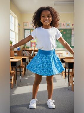 J.Crew Girls' skort in performance jersey
